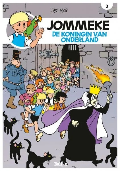 Jommeke new look & feel 3 De Koningin van onderland