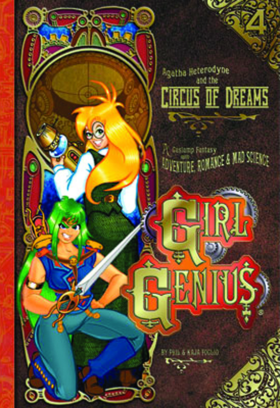GIRL GENIUS 4 CIRCUS OF DREAMS (NEW PTG)