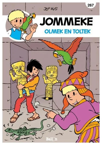 Jommeke new look & feel 267 Olmek en Toltek