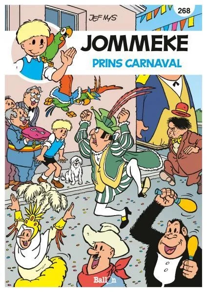 Jommeke new look & feel 268 Prins Carnaval