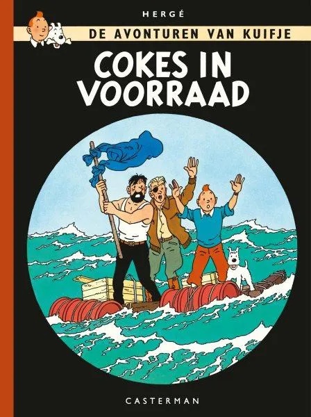 Kuifje Facsimile Kleur 19 Cokes in voorraad