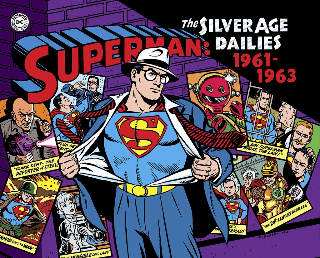 SUPERMAN SILVER AGE NEWSPAPER DAILIES 2 1961-1963