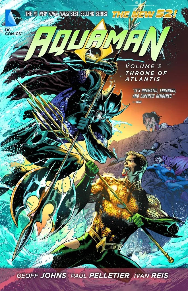 AQUAMAN 3 THRONE OF ATLANTIS (N52)