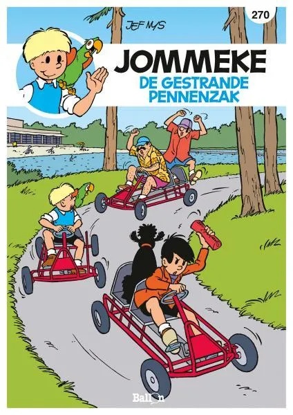 Jommeke new look & feel 270 De gestrande pennenzak