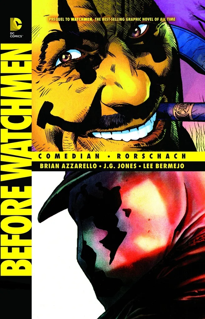 BEFORE WATCHMEN COMEDIAN RORSCHACH