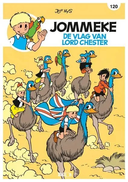 Jommeke new look & feel 120 De vlag van Lord Chester