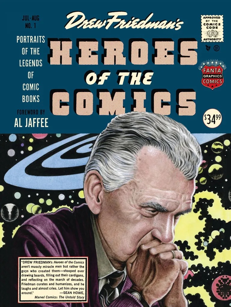 HEROES OF COMICS PORTRAITS PIONEERING LEGENDS