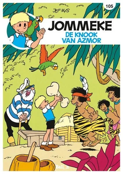Jommeke new look & feel 105 De knook van Azmor