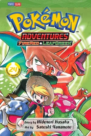 POKEMON ADVENTURES 24 FIRERED LEAFGREEN