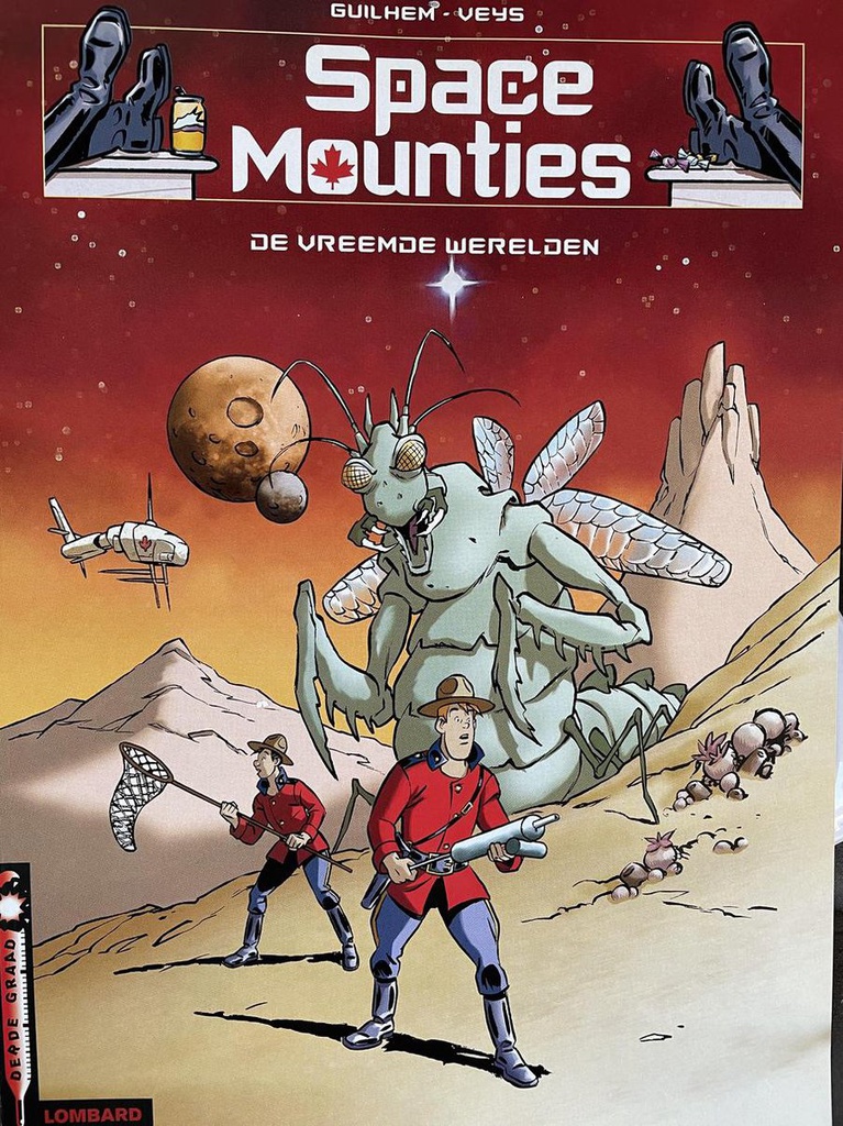 Space Mounties 1 De vreemde werelden