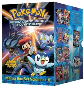 POKEMON ADVENTURES BOX SET DIAMOND PEARL PLATINUM