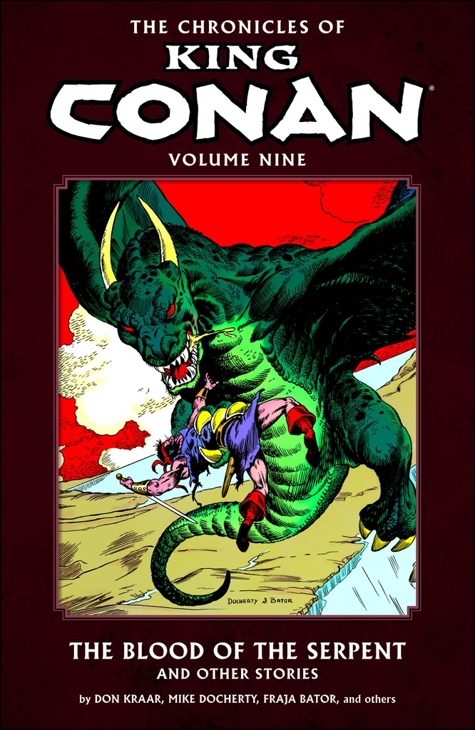 CHRONICLES OF KING CONAN 9 BLOOD OF SERPENT