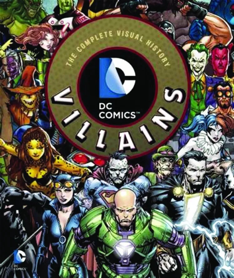 DC COMICS VILLAINS COMP VISUAL HISTORY