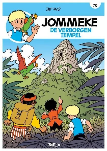 Jommeke new look & feel 70 De verborgen tempel