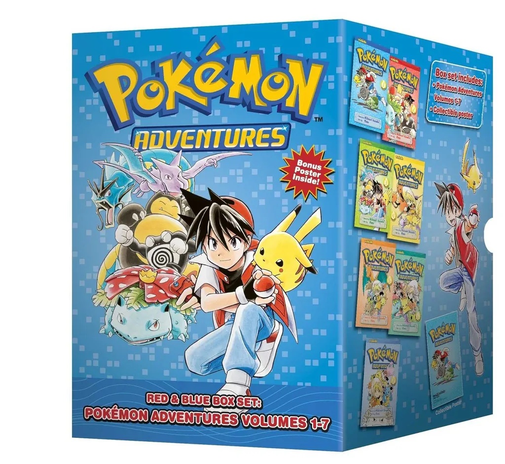 POKEMON ADVENTURES BOX SET 1 RED BLUE