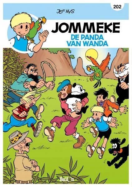 Jommeke 202 De Panda van Wanda
