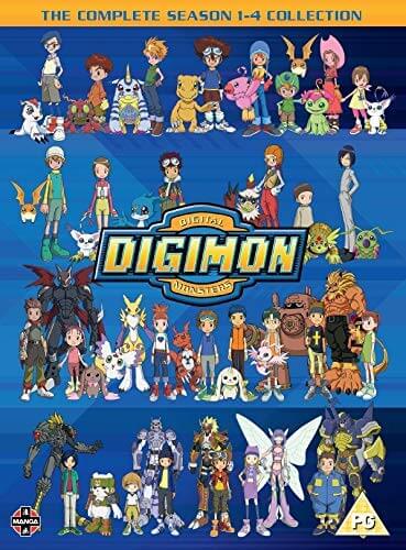 DIGIMON Complete Season 1-4 Collection