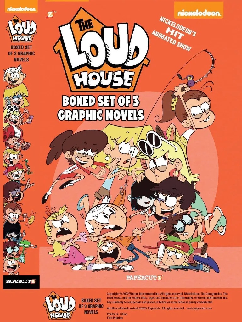 LOUD HOUSE 3IN1 BOXED SET