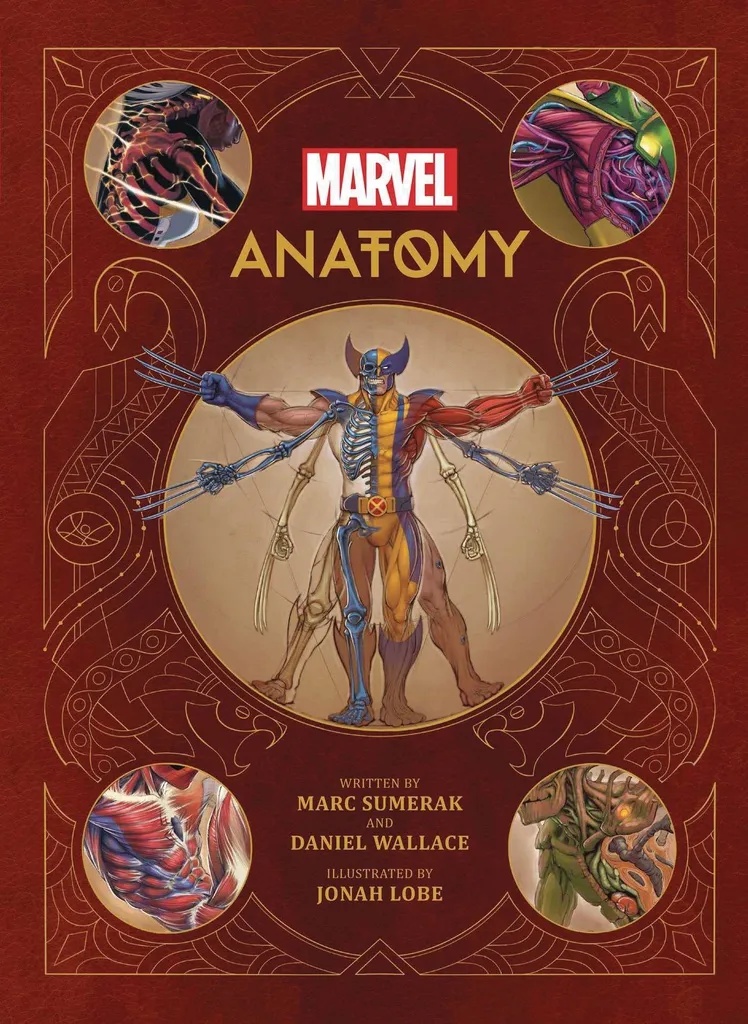 MARVEL ANATOMY SCIENTIFIC STUDY OF SUPERHUMAN