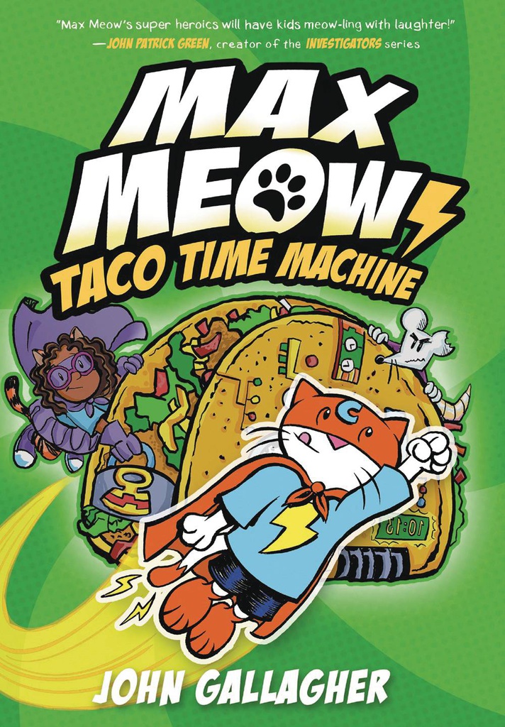 MAX MEOW CAT CRUSADER 4 TACO TIME MACHINE