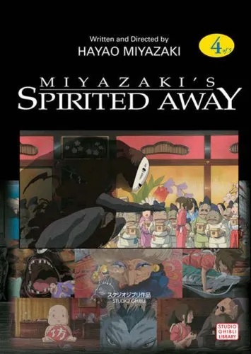 SPIRITED AWAY 4 FILM COMIC