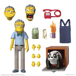 [840049817388] THE SIMPSONS - ULTIMATES - MOE ACTION FIGURE
