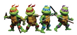 [4897058783025] TMNT - MINI SERIES - Teenage Mutant Ninja Turtles 4-Pack Action Figure Set