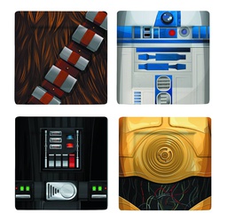 [882041027334] STAR WARS - CHARACTER PLATE SET
