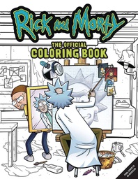 [9798886630503] RICK & MORTY OFFICIAL COLORING BOOK