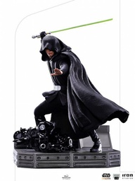 [0609963128778] Star Wars - The Mandalorian - Luke Skywalker Combat Version 1/10 Scale Statue