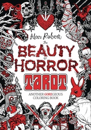 [9798887240374] BEAUTY OF HORROR TAROT COLORING BOOK