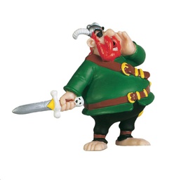 [3521320605173] Asterix and Obelix - Pirate Redbeard/Piraat Roodbaard Figure