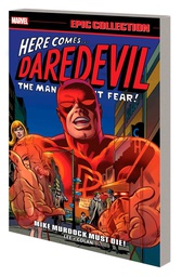 [9781302950569] DAREDEVIL EPIC COLLECTION MIKE MURDOCK MUST DIE NEW PTG