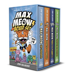 [9780593703625] MAX MEOW WELCOME TO KITTYOPOLIS BOX SET