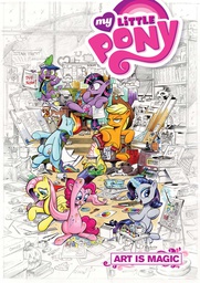 [9781631404672] MY LITTLE PONY ART IS MAGIC