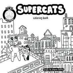 [9781639692026] SUPERCATS COLORING BOOK