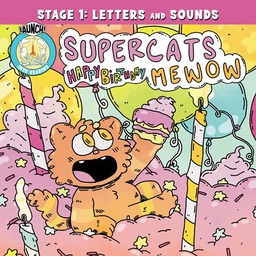 [9781639692019] SUPERCATS HAPPY BIRTHDAY MEOW