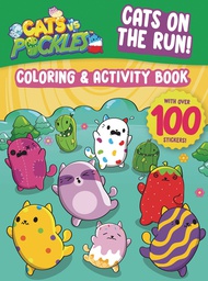 [9781948206587] CATS ON RUN COLORING & ACTIVITY BOOK