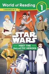 [9781368063579] STAR WARS WORLD OF READING LEVEL 1 GALACTIC HEROES