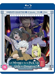 [5060067008901] IS IT WRONG TO PICK UP GIRLS IN A DUNGEON Season Two Blu-ray