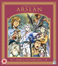 [5060067008284] HEROIC LEGEND OF ARSLAN Season 2: Dust Storm Dance Blu-ray