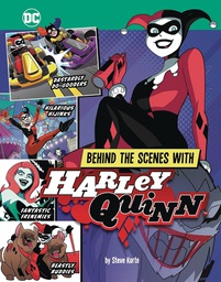 [9781669064312] BEHIND THE SCENES WITH HARLEY QUINN
