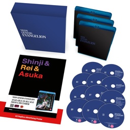[5037899087534] NEON GENESIS EVANGELION Complete Series Limited Edtion Blu-ray