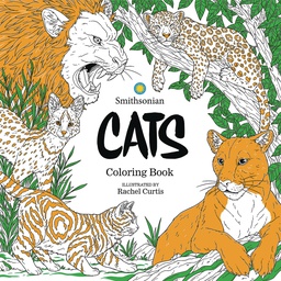 [9798887240664] CATS A SMITHSONIAN COLORING BOOK