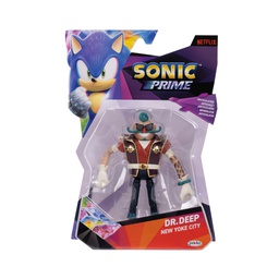[192995422285] SONIC PRIME - WAVE 3 - DR DEEP (NEW YOKE CITY) 5 INCH ACTION FIGURE