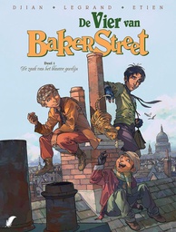 [9789088107870] Vier van Baker Street 1 De Zaak van het Blauwe Gordijn