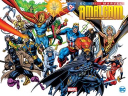 [9781779523266] DC MARVEL THE AMALGAM AGE OMNIBUS DAVE GIBBONS CVR