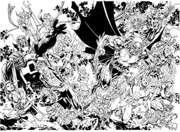[9781779528834] DC MARVEL THE AMALGAM AGE OMNIBUS DIRECT MARKET EXCLUSIVE JIM LEE & SCOTT WILLIAMS WRAPAROUND VAR