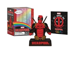 [9780762485697] DEADPOOL TALKING BUST & ILLUS BOOK CHIMICHANGA