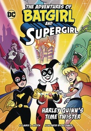 [9781669072218] ADV OF BATGIRL & SUPERGIRL 5 HARLEY QUINNS TIME TWISTER